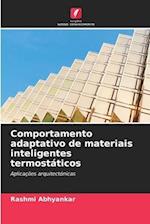 Comportamento adaptativo de materiais inteligentes termostáticos