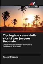 Tipologie e cause della siccità per Jacques Roumain