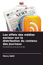 Les effets des médias sociaux sur la distribution du contenu des journaux