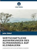 WIRTSCHAFTLICHE AUSWIRKUNGEN DES KLIMAWANDELS AUF KLEINBAUERN