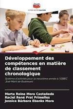 Développement des compétences en matière de classement chronologique