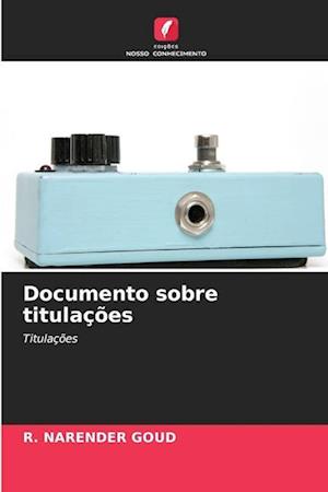 Documento sobre titulações