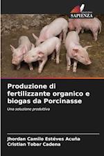 Produzione di fertilizzante organico e biogas da Porcinasse