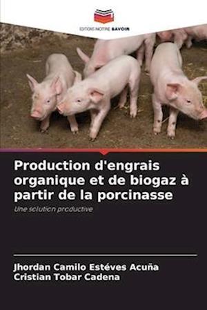 Production d'engrais organique et de biogaz à partir de la porcinasse