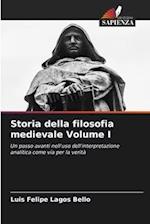 Storia della filosofia medievale Volume I