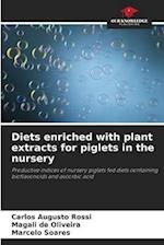 Diets enriched with plant extracts for piglets in the nursery