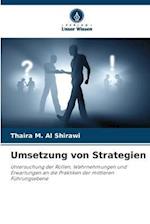 Umsetzung von Strategien