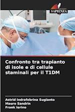 Confronto tra trapianto di isole e di cellule staminali per il T1DM