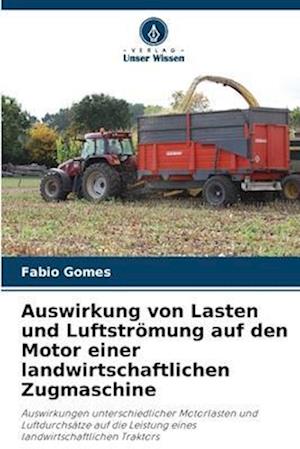 Auswirkung von Lasten und Luftströmung auf den Motor einer landwirtschaftlichen Zugmaschine