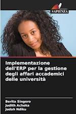 Implementazione dell'ERP per la gestione degli affari accademici delle università