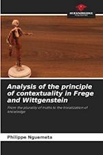 Analysis of the principle of contextuality in Frege and Wittgenstein 