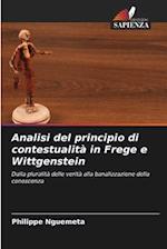 Analisi del principio di contestualità in Frege e Wittgenstein