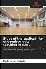 Study of the applicability of developmental teaching in sport 