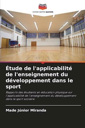 Étude de l'applicabilité de l'enseignement du développement dans le sport