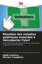 Résultats des maladies gastriques associées à Helicobacter Pylori