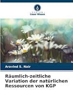 Räumlich-zeitliche Variation der natürlichen Ressourcen von KGP