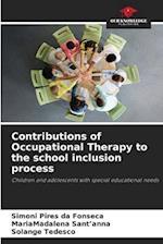 Contributions of Occupational Therapy to the school inclusion process 