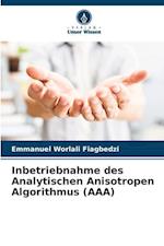 Inbetriebnahme des Analytischen Anisotropen Algorithmus (AAA)