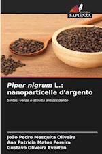 Piper nigrum L.: nanoparticelle d'argento