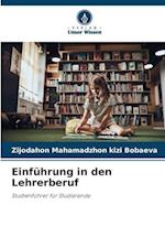 Einführung in den Lehrerberuf