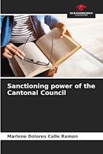 Sanctioning power of the Cantonal Council
