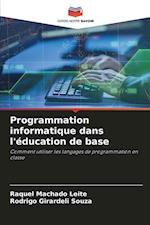 Programmation informatique dans l'éducation de base