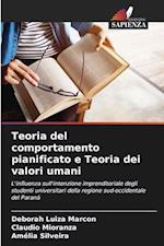 Teoria del comportamento pianificato e Teoria dei valori umani