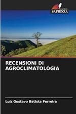 RECENSIONI DI AGROCLIMATOLOGIA