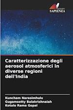 Caratterizzazione degli aerosol atmosferici in diverse regioni dell'India