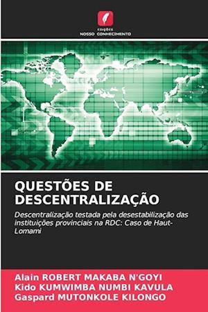 QUESTÕES DE DESCENTRALIZAÇÃO