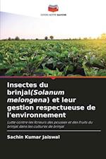 Insectes du brinjal(Solanum melongena) et leur gestion respectueuse de l'environnement