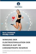 WIRKUNG DER ELEKTROSTIMULATION DER MUSKELN AUF DIE CHRONOTROPE RESERVE