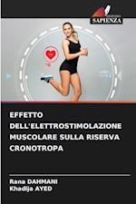 EFFETTO DELL'ELETTROSTIMOLAZIONE MUSCOLARE SULLA RISERVA CRONOTROPA