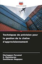 Techniques de prévision pour la gestion de la chaîne d'approvisionnement