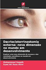 Dacriocistorrinostomia externa: nova dimensão no mundo em desenvolvimento