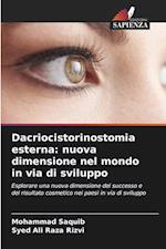 Dacriocistorinostomia esterna: nuova dimensione nel mondo in via di sviluppo