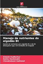 Manejo de nutrientes do algodão Bt