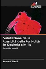 Valutazione della tossicità della torbidità in Daphnia similis