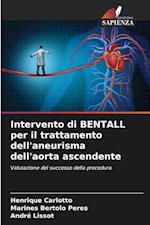 Intervento di BENTALL per il trattamento dell'aneurisma dell'aorta ascendente