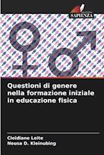 Questioni di genere nella formazione iniziale in educazione fisica