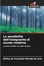 La sensibilità dell'insegnante di scuola materna