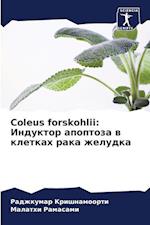 Coleus forskohlii: Induktor apoptoza w kletkah raka zheludka