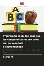 Programme d'études basé sur les compétences et son effet sur les résultats d'apprentissage