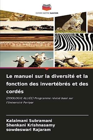 Le manuel sur la diversité et la fonction des invertébrés et des cordés