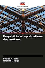 Propriétés et applications des métaux