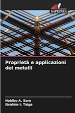 Proprietà e applicazioni dei metalli