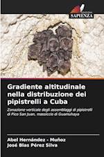 Gradiente altitudinale nella distribuzione dei pipistrelli a Cuba