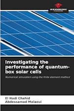 Investigating the performance of quantum-box solar cells