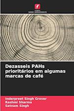 Dezasseis PAHs prioritários em algumas marcas de café