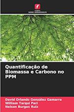 Quantificação de Biomassa e Carbono no PPM